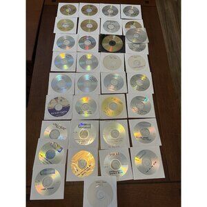 LOT of 35 Loose Music CD's Paper Sleeves Assorted Instrumental See Pics Titles